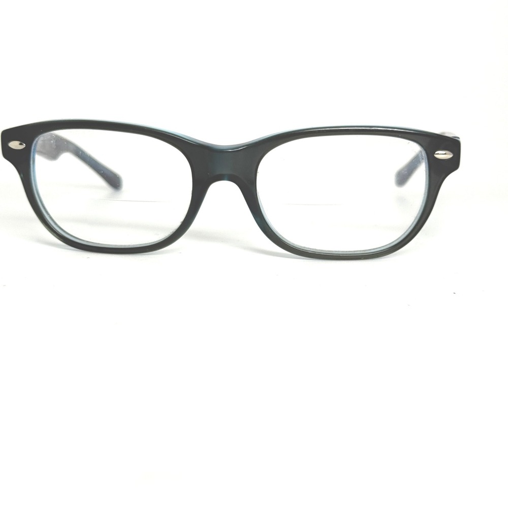 Ray-Ban RB 1555 3661 Blue Black‎ Eyeglass Frames 48-16-130 Junior Kids 22227